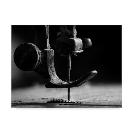 Trademark Fine Art Johanes Januar 'Element Sewing Machine' Canvas Art, 18x24 1X08126-C1824GG